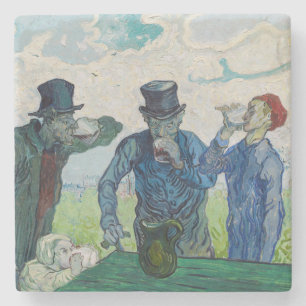Vincent van Gogh - Die Getränke nach Daumier Steinuntersetzer
