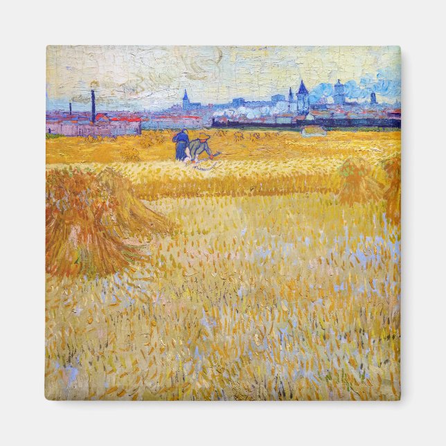 Vincent van Gogh - Die Harvesters Magnet (Vorne)