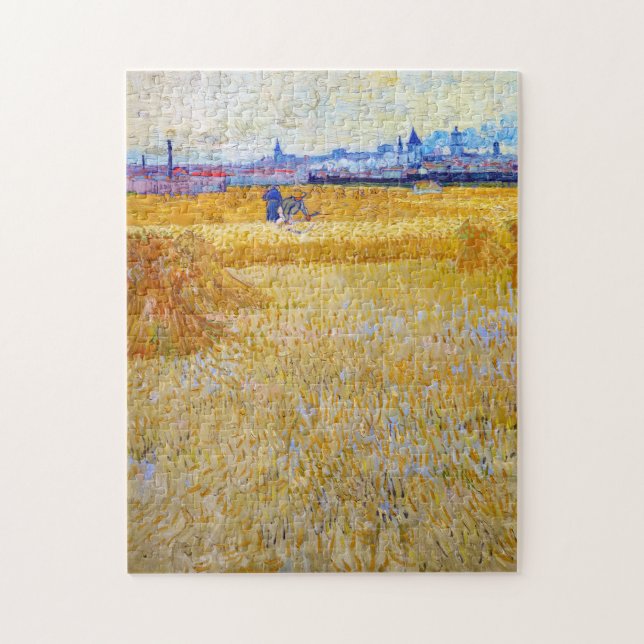 Vincent van Gogh - Die Harvesters Puzzle (Vertikal)