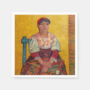 Vincent Van Gogh - Die italienische Frau Serviette