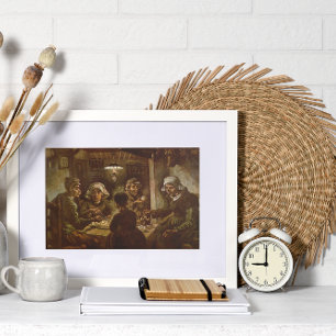 Vincent van Gogh - Die Kartoffelessen Poster