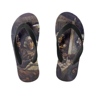 Vincent Van Gogh Die Kartoffelesser Feine Kunst Kinderbadesandalen