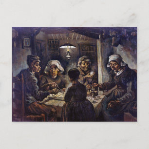 Vincent Van Gogh Die Kartoffelesser Feine Kunst Postkarte