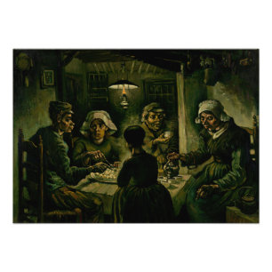 Vincent van Gogh - Die Kartoffelesser Fotodruck
