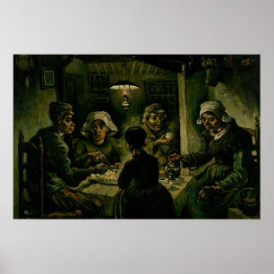 Vincent van Gogh - Die Kartoffelesser Poster