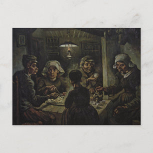 Vincent Van Gogh - Die Kartoffelfresser Postkarte