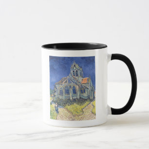 Vincent van Gogh   die Kirche am Auvers-sur-Oise Tasse