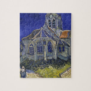 Vincent van Gogh - die Kirche bei Auvers Puzzle