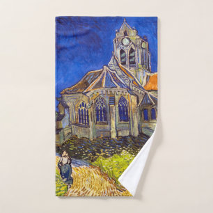 Vincent van Gogh - Die Kirche in Auvers Badhandtuch Set