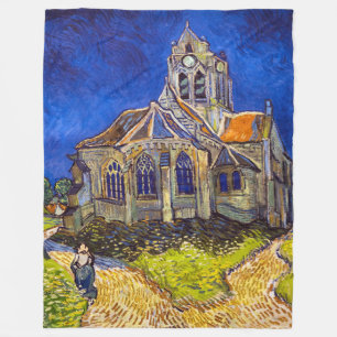 Vincent van Gogh - Die Kirche in Auvers Fleecedecke