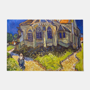 Vincent van Gogh - Die Kirche in Auvers Fußmatte