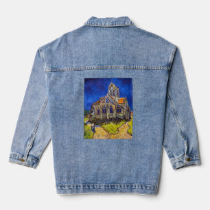 Vincent van Gogh - Die Kirche in Auvers Jeansjacke