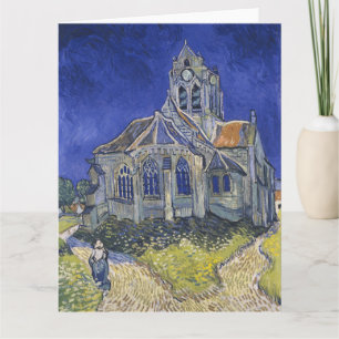 Vincent Van Gogh, Die Kirche in Auvers Karte