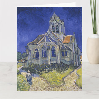 Vincent Van Gogh, Die Kirche in Auvers Karte