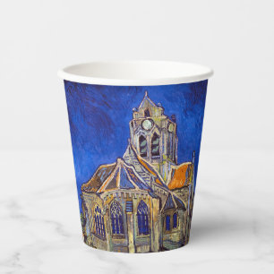 Vincent van Gogh - Die Kirche in Auvers Pappbecher