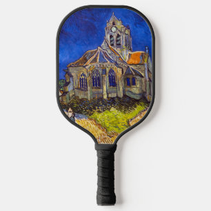 Vincent van Gogh - Die Kirche in Auvers Pickleball Schläger