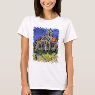Vincent Van Gogh - Die Kirche in Auvers T-Shirt