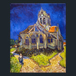 Vincent van Gogh - Die Kirche von Auvers Fotodruck<br><div class="desc">Die Kirche in Auvers / l'Eglise à Auvers-sur-oise von Vincent Van Gogh im Jahre 1890</div>