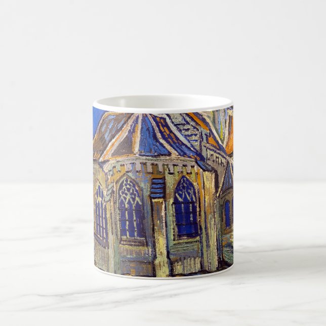 Vincent van Gogh - Die Kirche von Auvers Kaffeetasse (Mittel)