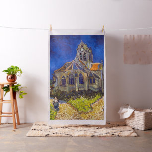 Vincent van Gogh - Die Kirche von Auvers Stoff