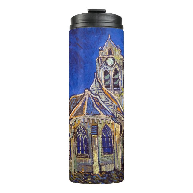 Vincent van Gogh - Die Kirche von Auvers Thermosbecher (Vorderseite)