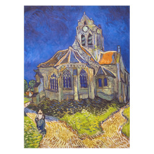 Vincent van Gogh - Die Kirche von Auvers Tischdecke