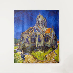 Vincent van Gogh - Die Kirche von Auvers Wandteppich