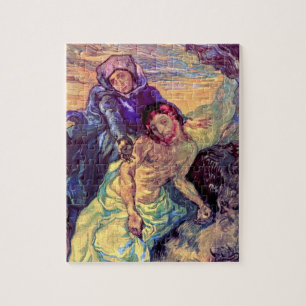 Vincent Van Gogh - Die Pietà - Jesus und Jungfrau Puzzle