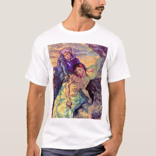 Vincent Van Gogh - Die Pietà - Jesus und Jungfrau  T-Shirt