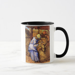 Vincent Van Gogh - Die Schafschurer - Fine Art Tasse