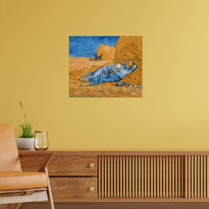 Vincent van Gogh - Die Siesta Poster