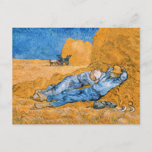 Vincent van Gogh - Die Siesta Postkarte