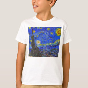 Vincent van Gogh - die sternenklare Nacht (1889) T-Shirt