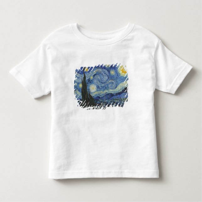 Vincent van Gogh | die sternenklare Nacht, im Juni Kleinkind T-shirt (Vorderseite)