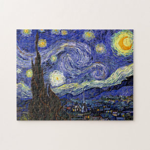 Vincent Van Gogh - Die Sternennacht Fine Art Puzzle