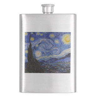 Vincent Van Gogh - Die Sternennacht Flachmann