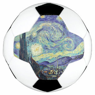 Vincent Van Gogh Die Sternennacht Fußball