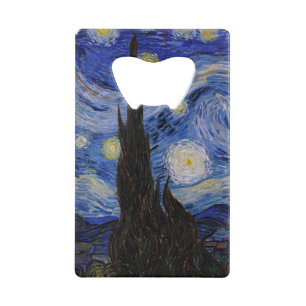 Vincent Van Gogh - Die Sternennacht Geldbeutel Flaschenöffner