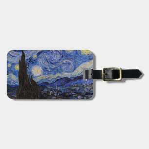 Vincent Van Gogh - Die Sternennacht Gepäckanhänger