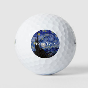 Vincent Van Gogh - Die Sternennacht Golfball