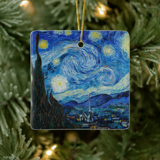 Vincent Van Gogh Die Sternennacht Keramikornament