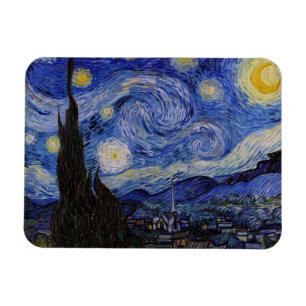 Vincent Van Gogh - Die Sternennacht Magnet
