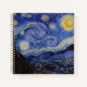 Vincent Van Gogh - Die Sternennacht Notizbuch
