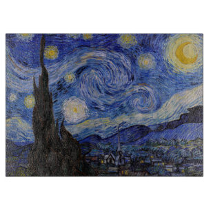 Vincent Van Gogh - Die Sternennacht Schneidebrett