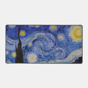 Vincent Van Gogh - Die Sternennacht Schreibtischunterlage