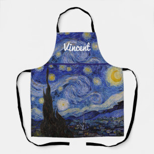 Vincent Van Gogh - Die Sternennacht Schürze