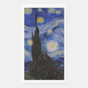 Vincent Van Gogh - Die Sternennacht Serviette