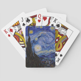 Vincent Van Gogh - Die Sternennacht Spielkarten