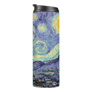 Vincent Van Gogh/ Die Sternennacht Thermosbecher