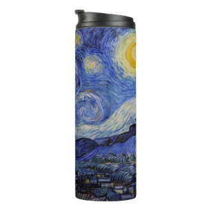 Vincent Van Gogh - Die Sternennacht Thermosbecher